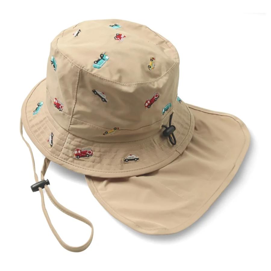 キッズフォーレ Kids Foret 【WEB限定】 働く車 刺繍 撥水 ハット ( 50 52 54 56 ） キッズ ジュニア 男の子 女の子 帽子 | Kids Foret | 02
