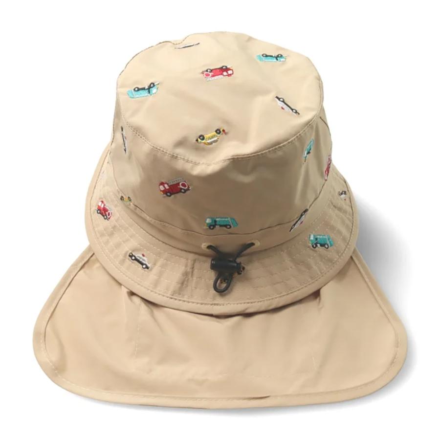 キッズフォーレ Kids Foret 【WEB限定】 働く車 刺繍 撥水 ハット ( 50 52 54 56 ） キッズ ジュニア 男の子 女の子 帽子 | Kids Foret | 04