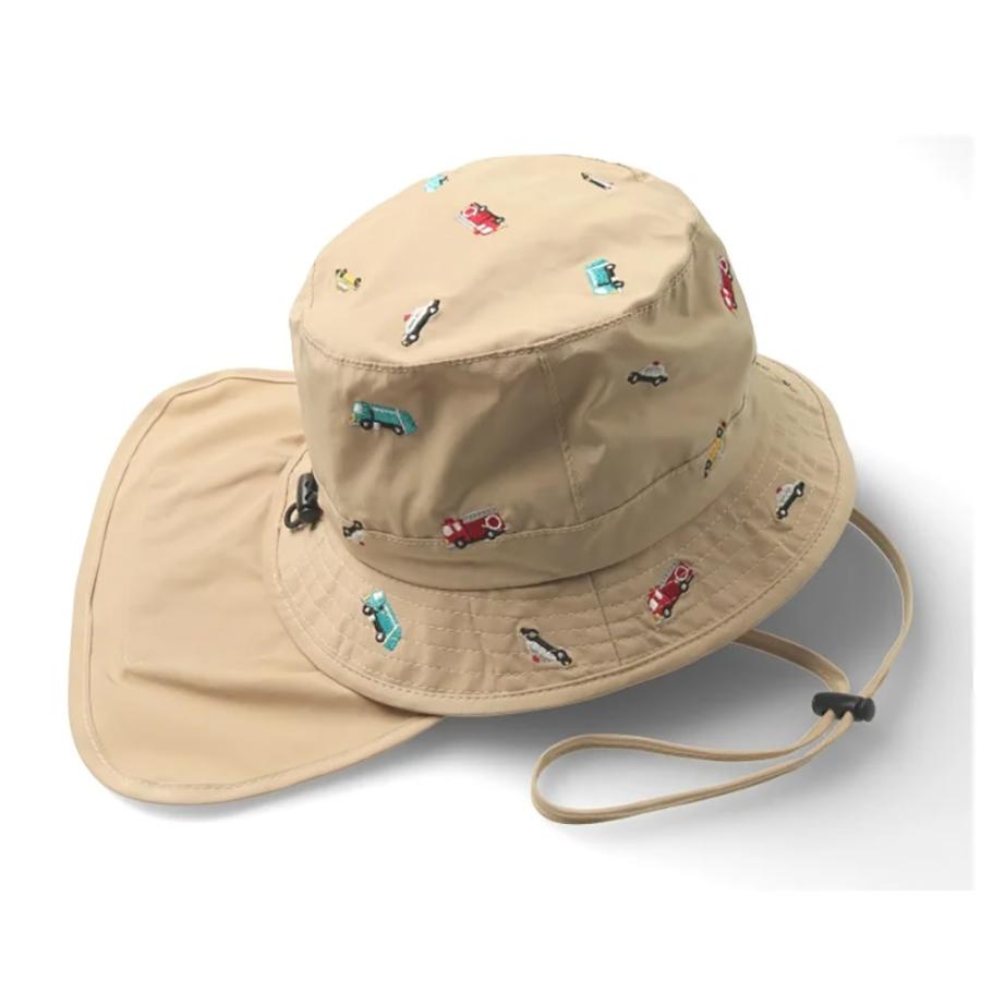 キッズフォーレ Kids Foret 【WEB限定】 働く車 刺繍 撥水 ハット ( 50 52 54 56 ） キッズ ジュニア 男の子 女の子 帽子 | Kids Foret | 05