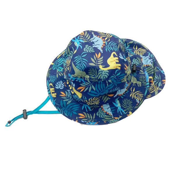 ●30％OFFセール●キッズフォーレ　Kids Foret　はっ水加工 日よけ付き 恐竜　ハット ( 50cm 52cm 54cm 56cm ) アウトレット | Kids Foret | 01