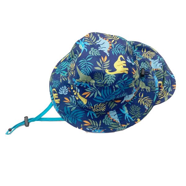 ●30％OFFセール●キッズフォーレ　Kids Foret　はっ水加工 日よけ付き 恐竜　ハット ( 50cm 52cm 54cm 56cm ) アウトレット | Kids Foret | 01