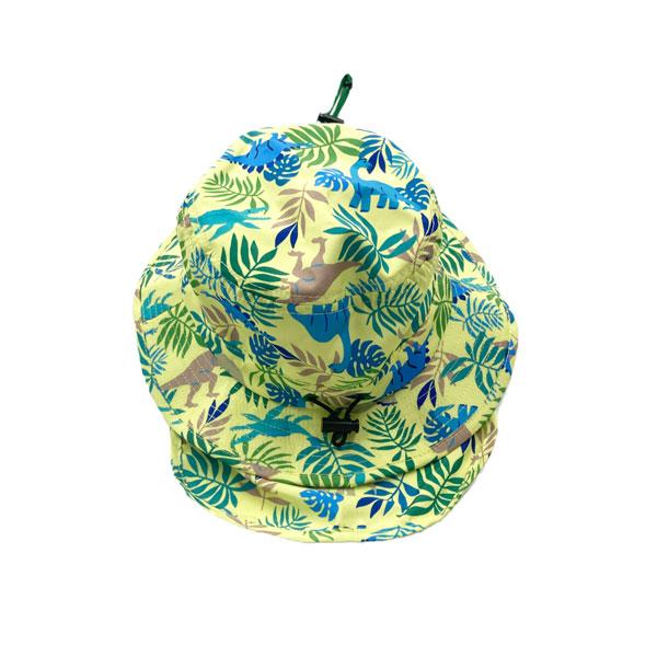 ●30％OFFセール●キッズフォーレ　Kids Foret　はっ水加工 日よけ付き 恐竜　ハット ( 50cm 52cm 54cm 56cm ) アウトレット | Kids Foret | 04