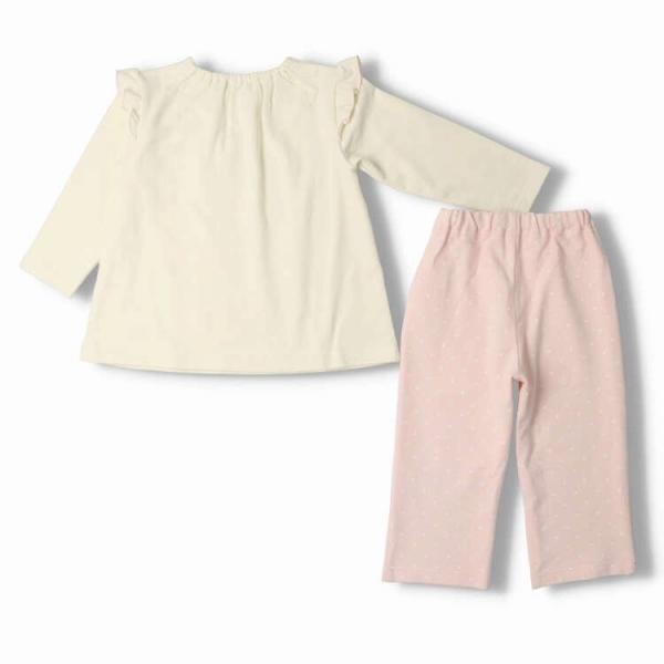 ●30％OFFセール●ラスト1点●キッズフォーレ　Kids Foret　ユニコーンプリント ミニ裏毛 長袖パジャマ （110cm）アウトレット | Kids Foret | 03