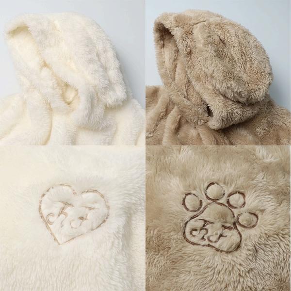 キッズフォーレ　Kids Foret アニマルボアパジャマ うさぎ いぬ なりきりパジャマ（100・110・120・130・140）/丸高衣料 キッズ 子ども服 部屋着 冬 | Kids Foret | 10