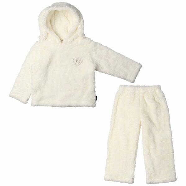 キッズフォーレ　Kids Foret アニマルボアパジャマ うさぎ いぬ なりきりパジャマ（100・110・120・130・140）/丸高衣料 キッズ 子ども服 部屋着 冬 | Kids Foret | 02