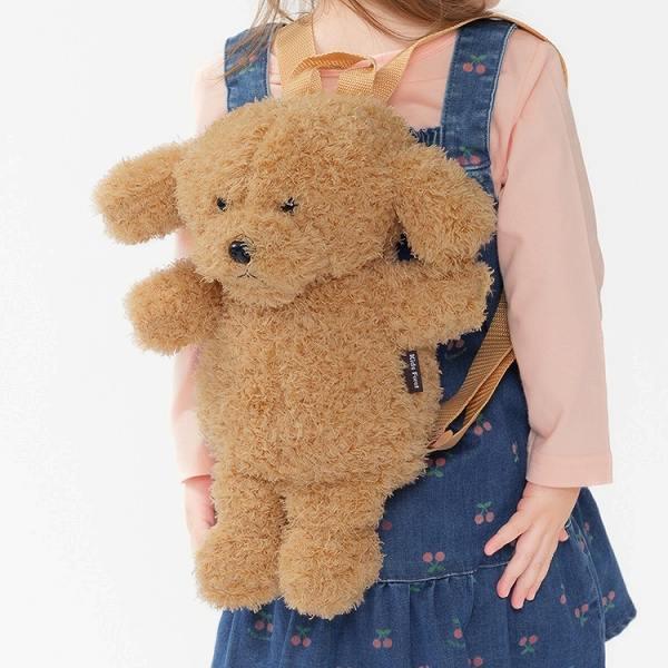 キッズフォーレ Kids Foret プードル ぬいぐるみ リュック  ( 40cm×18cm )  ギフト プレゼント ベビー キッズ 子ども用 | Kids Foret | 10
