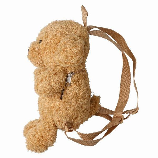 キッズフォーレ Kids Foret プードル ぬいぐるみ リュック  ( 40cm×18cm )  ギフト プレゼント ベビー キッズ 子ども用 | Kids Foret | 02
