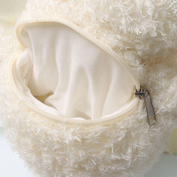 キッズフォーレ Kids Foret プードル ぬいぐるみ リュック  ( 40cm×18cm )  ギフト プレゼント ベビー キッズ 子ども用 | Kids Foret | 07