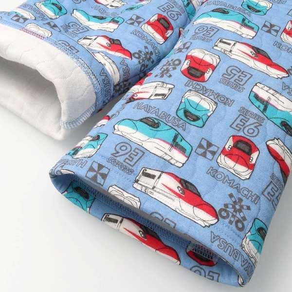 キッズフォーレ Kids Foret JR 新幹線 電車 総柄 長袖 キルト パジャマ  ( 100 110 120 ) キッズ ルームウェア | Kids Foret | 06