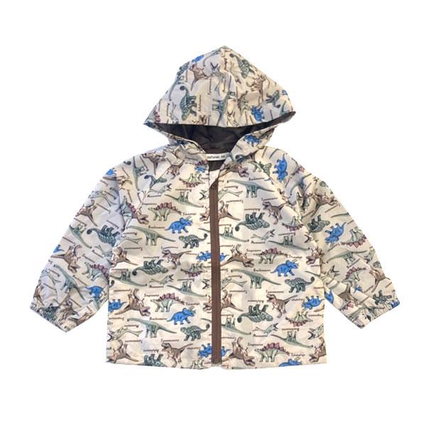 ●40％OFFセール●キッズフォーレ　Kids Foret　車柄 恐竜柄 花粉ガード＆撥水加工パーカー(90・100・110・120・130）アウトレット レインコート | Kids Foret | 04