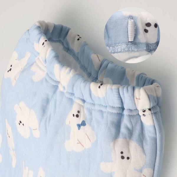 キッズフォーレ　Kids Foret　ポメラニアン柄長袖キルトパジャマ いぬ (110・120・130）/丸高衣料  デイリーウェア お出かけ 子ども ルームウェア　寝巻 | Kids Foret | 07