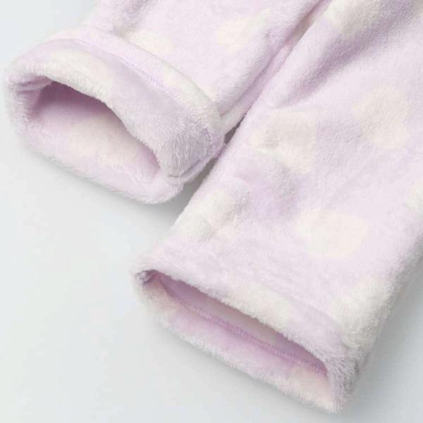 ●30％OFFセール●キッズフォーレ　Kids Foret ハート柄ボアフリースパジャマ（100・110・120・130・140）/丸高衣料 | Kids Foret | 09