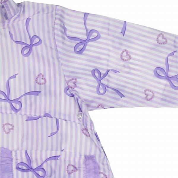 ●30％OFFセール●キッズフォーレ　Kids Foret　リボン・ユニコーン柄フリル付レインコート（S・85-95）雨具 カッパ アウトレット | Kids Foret | 08