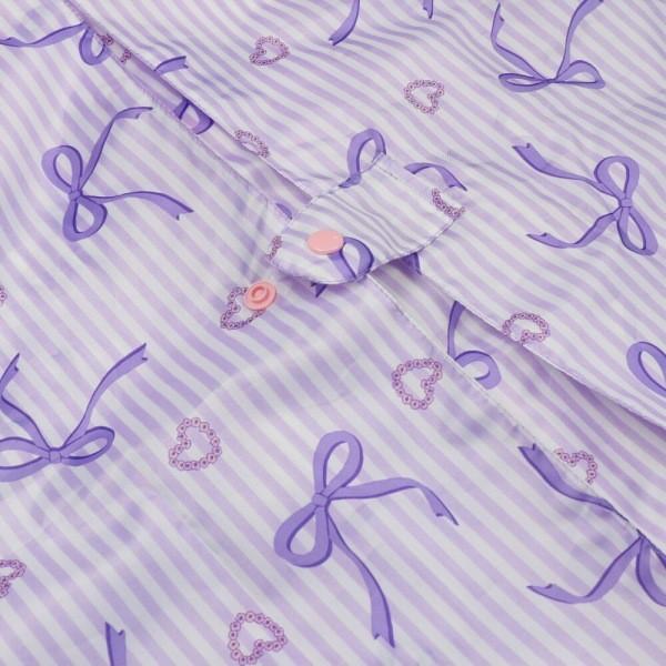 ●30％OFFセール●キッズフォーレ　Kids Foret　リボン・ユニコーン柄フリル付レインコート（S・85-95）雨具 カッパ アウトレット | Kids Foret | 09