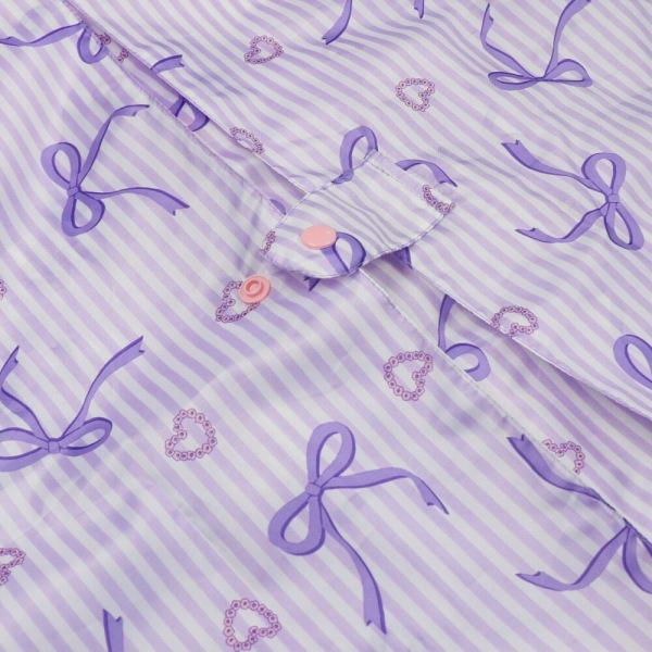 ●30％OFFセール●キッズフォーレ　Kids Foret　リボン・ユニコーン柄フリル付レインコート（S・85-95）雨具 カッパ アウトレット | Kids Foret | 09