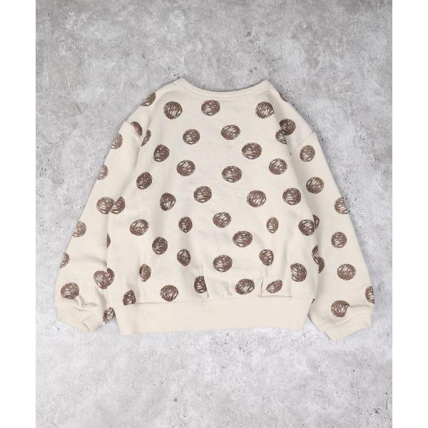 ディラッシュ DILASH ドット柄ロゴ トレーナー ( 90 100 110 120 ) 子ども服 キッズ ジュニア 小学生 男子 女子 | DILASH | 05