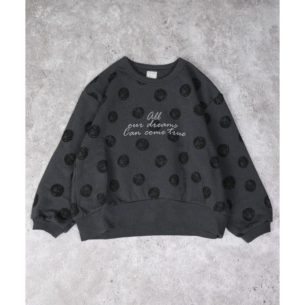 ディラッシュ DILASH ドット柄ロゴ トレーナー ( 90 100 110 120 ) 子ども服 キッズ ジュニア 小学生 男子 女子 | DILASH | 06