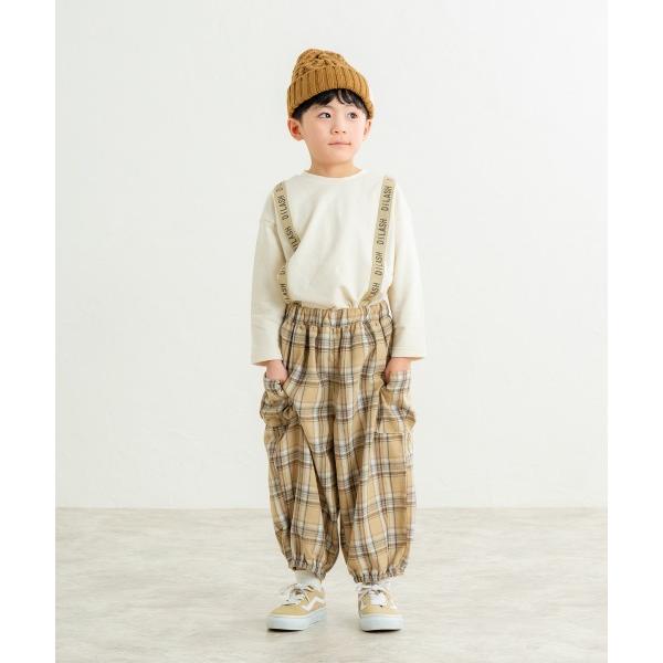 ディラッシュ DILASH サスペンダー風 トレーナー ( 90 100 110 120 ) 子ども服 キッズ ジュニア 小学生 男子 女子　オシャレ | DILASH | 01