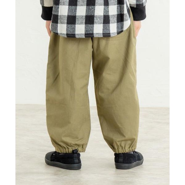 ディラッシュ DILASH タック＆半円切替 パンツ ( 100 110 120 130 140 )子ども服 幼児 キッズ ワイドパンツ | DILASH | 02