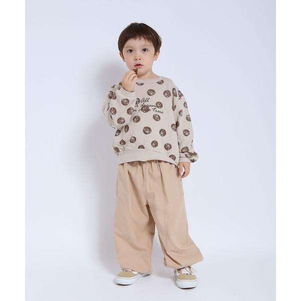 ディラッシュ DILASH タック＆半円切替 パンツ ( 100 110 120 130 140 )子ども服 幼児 キッズ ワイドパンツ | DILASH | 04