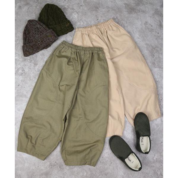 ディラッシュ DILASH タック＆半円切替 パンツ ( 100 110 120 130 140 )子ども服 幼児 キッズ ワイドパンツ | DILASH | 09