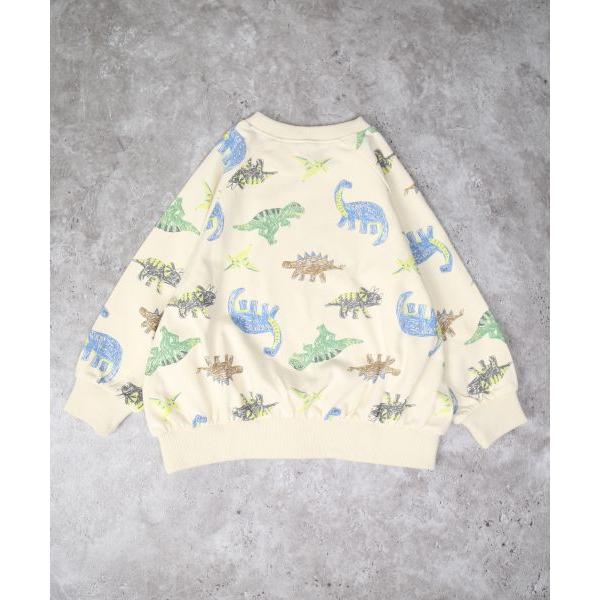 ディラッシュ DILASH 恐竜 総柄 トレーナー ( 90 100 110 120 )  子ども服 幼児 幼稚園 保育園 キッズ | DILASH | 06