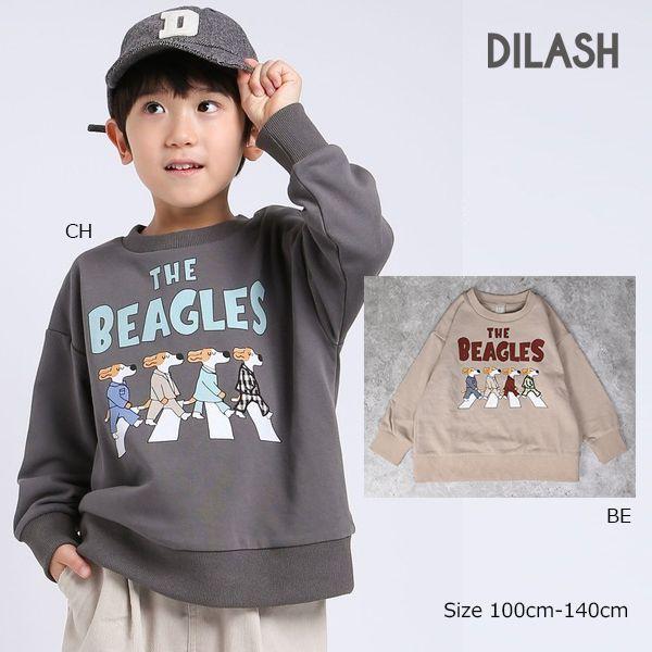 ディラッシュ DILASH パロディ トレーナー ( 100 110 120 130 140 ) 子ども服 幼児 幼稚園 保育園 キッズ | DILASH