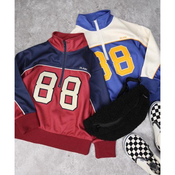 ディラッシュ DILASH ハーフジップ トレーナー ( 90 100 110 120 130 140 ) 子ども服 幼児 幼稚園 保育園 | DILASH | 10