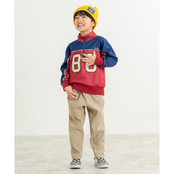 ディラッシュ DILASH ハーフジップ トレーナー ( 90 100 110 120 130 140 ) 子ども服 幼児 幼稚園 保育園 | DILASH | 01