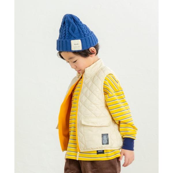 ディラッシュ DILASH タフタキルト ベスト ( 100 110 120 130 140 ) 防寒 アウター 男の子 オシャレ DL25AU053 | DILASH | 04