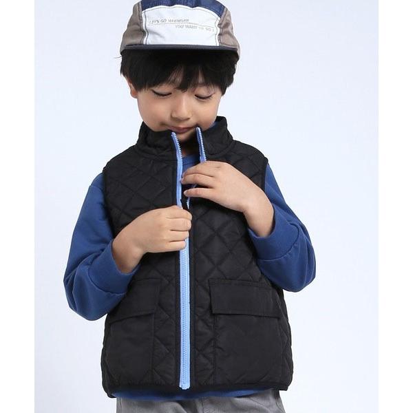 ディラッシュ DILASH タフタキルト ベスト ( 100 110 120 130 140 ) 防寒 アウター 男の子 オシャレ DL25AU053 | DILASH | 09