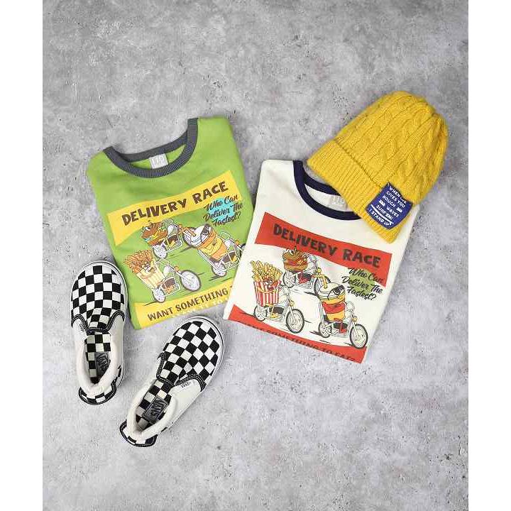 ●50％OFF● ディラッシュ DILASH ハンバーガー レーシング トレーナー ( 90 100 110 120 )  アウトレット 半額 子ども服 | DILASH | 04