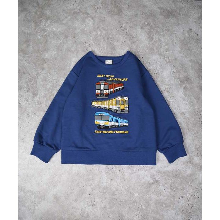 ●50％OFFセール●ディラッシュ DILASH 電車 トレーナー ( 90 100 110 120 )  子ども服 アウトレット | DILASH | 01