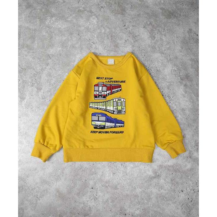●50％OFFセール●ディラッシュ DILASH 電車 トレーナー ( 90 100 110 120 )  子ども服 アウトレット | DILASH | 02