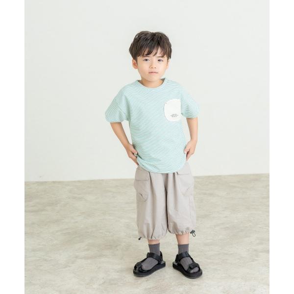 ●50％OFFセール●ディラッシュ　DILASH ボーダー　半袖　Tシャツ(110・120・130)子ども服　幼児　保育園　幼稚園　小学生　キッズ　男の子　女の子　胸ポケット | DILASH | 01