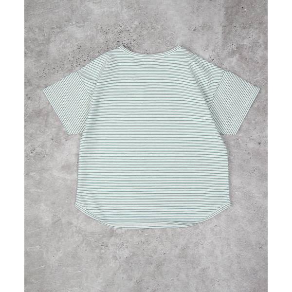 ディラッシュ　DILASH ボーダー　半袖　Tシャツ(110・120・130)子ども服　幼児　保育園　幼稚園　小学生　キッズ　男の子　女の子　胸ポケット　DL25ES007 | DILASH | 05