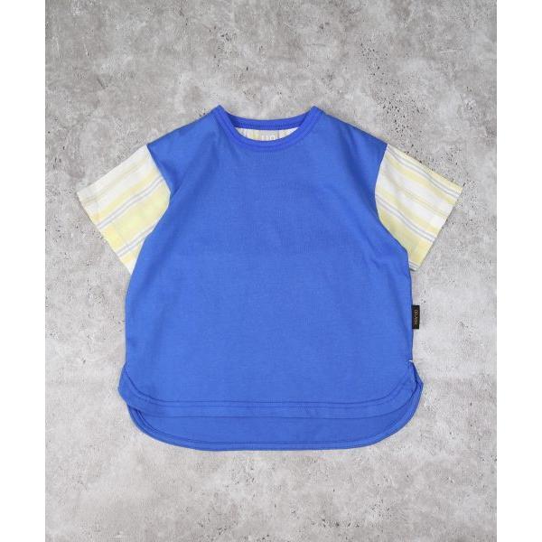 ●50％OFFセール●ディラッシュ　DILASH 半袖 Tシャツ(110・120・130・140)子ども服　男の子　保育園　幼稚園　小学生　キッズ　シンプル　オシャレ　ストライプ | DILASH | 01