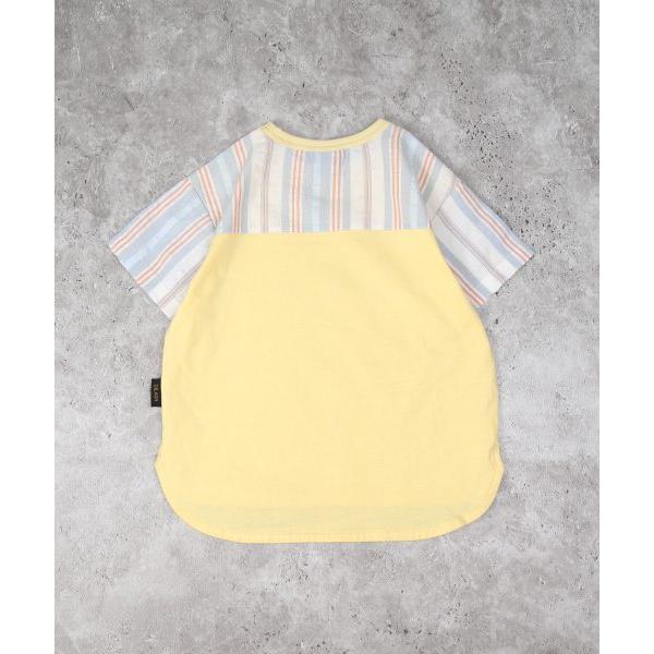 ディラッシュ　DILASH 半袖 Tシャツ(110・120・130・140)子ども服　男の子　保育園　幼稚園　小学生　キッズ　シンプル　オシャレ　ストライプ　DL25ES009 | DILASH | 04