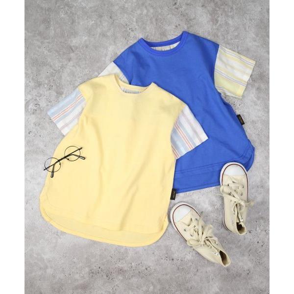 ディラッシュ　DILASH 半袖 Tシャツ(110・120・130・140)子ども服　男の子　保育園　幼稚園　小学生　キッズ　シンプル　オシャレ　ストライプ　DL25ES009 | DILASH | 05