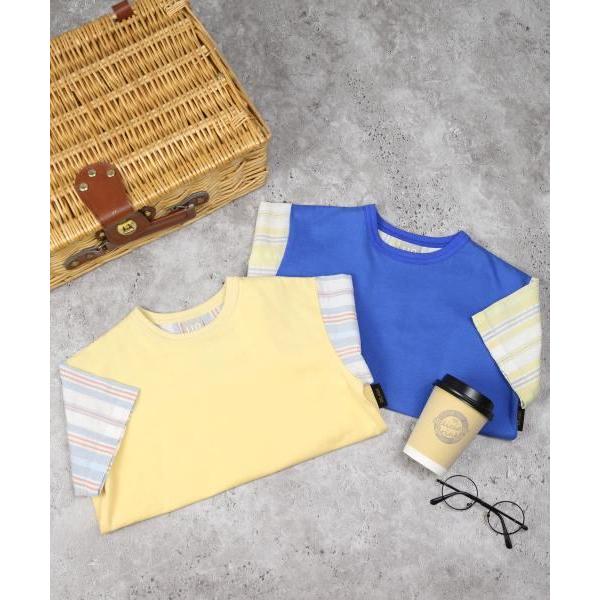 ディラッシュ　DILASH 半袖 Tシャツ(110・120・130・140)子ども服　男の子　保育園　幼稚園　小学生　キッズ　シンプル　オシャレ　ストライプ　DL25ES009 | DILASH | 06