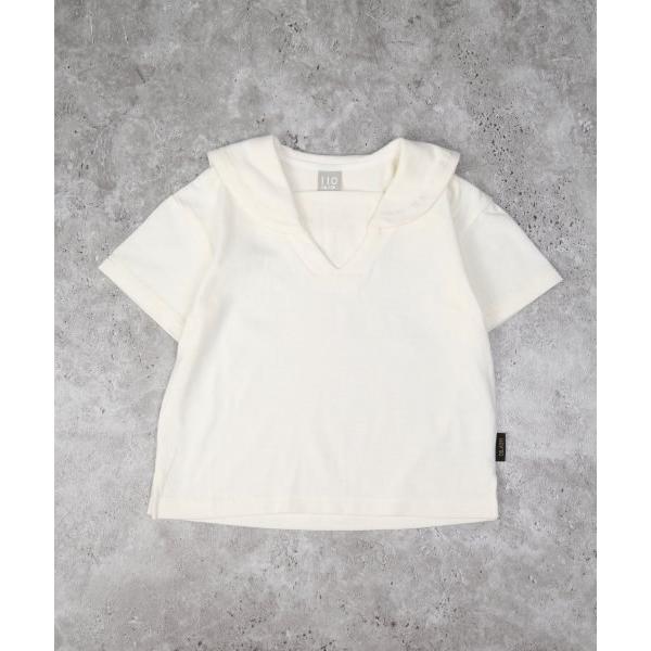 ●50％OFFセール●ディラッシュ　DILASH セーラーカラー風 半袖 Tシャツ(110・120・130)子ども服　男の子　女の子　保育園　幼稚園　小学生　キッズ　DL25ES012 | DILASH | 04