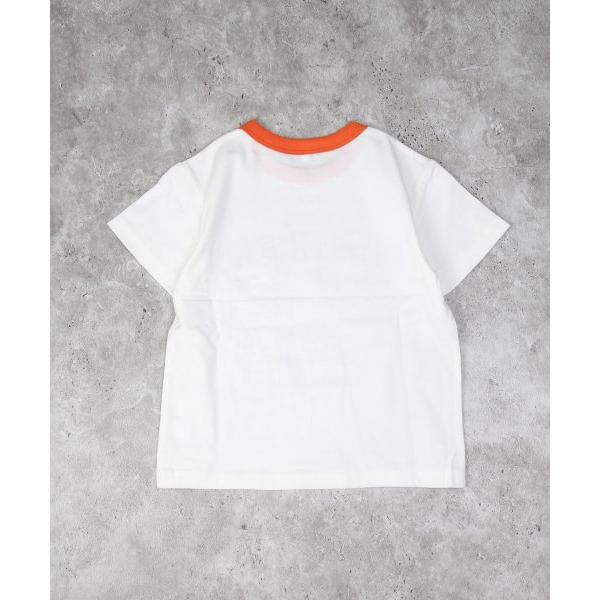 ディラッシュ　DILASH ファーストフード柄　半袖Ｔシャツ (110・120・130・140)子ども服　男の子　小学生　キッズ　ポップ　DL25ES023　オフホワイト　グリーン | DILASH | 03