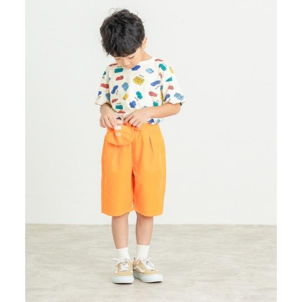 ディラッシュ　DILASH ブロック柄 半袖 Tシャツ(90・100・110・120)子ども服　男の子　幼児　保育園　幼稚園　小学生　キッズ　総柄　DL25ES026 | DILASH | 01