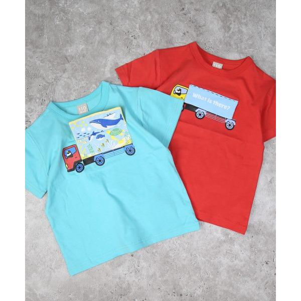 ディラッシュ　DILASH トラック 半袖Tシャツ (90・100・110・120・130)子ども服　男の子　保育園　幼稚園　幼児　小学生　キッズ　働く車　くるま　DL25ES032 | DILASH | 04