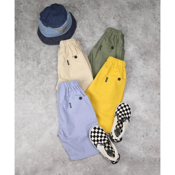 ディラッシュ　DILASH 5分丈　キャンバス　パンツ (110・120・130・140)子ども服　男の子　幼児　小学生　キッズ　半ズボン　ズボン　ハーフパンツ　DL25ES036 | DILASH | 08