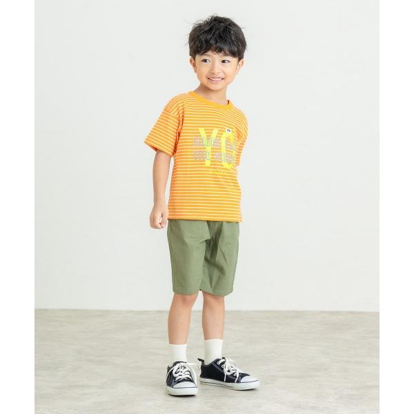 ディラッシュ　DILASH 5分丈　キャンバス　パンツ (150・160)子ども服　男の子　小学生　キッズ　ジュニア　半ズボン　ズボン　ハーフパンツ　DL25ES037 | DILASH | 02