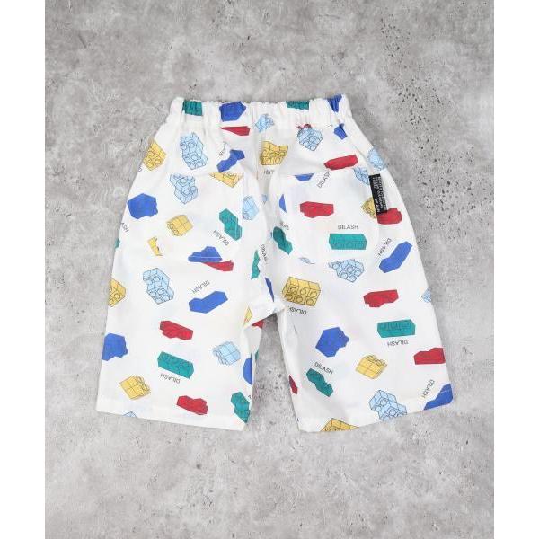 ディラッシュ　DILASH ブロック柄　5分丈　パンツ(90・100・110・120・130)子ども服　男の子　保育園　幼稚園　キッズ　ハーフパンツ　ズボン　半ズボン | DILASH | 02