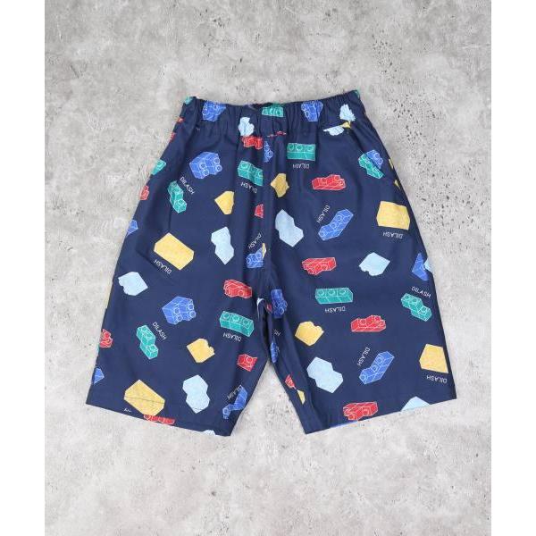 ディラッシュ　DILASH ブロック柄　5分丈　パンツ(90・100・110・120・130)子ども服　男の子　保育園　幼稚園　キッズ　ハーフパンツ　ズボン　半ズボン | DILASH | 03