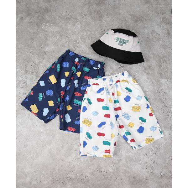 ●50％OFFセール●ディラッシュ　DILASH ブロック柄　5分丈　パンツ(90・100・110・120・130)子ども服　男の子　保育園　幼稚園　キッズ　ハーフパンツ　ズボン | DILASH | 04