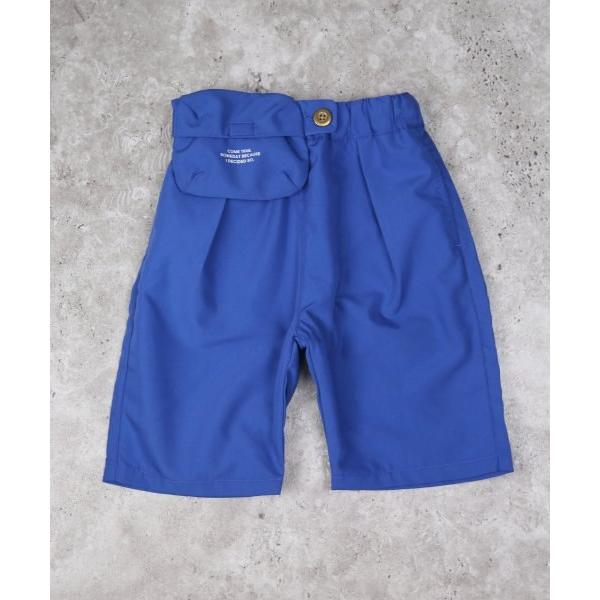 ディラッシュ　DILASH ポーチ付き　5分丈 パンツ(110・120・130・140)子ども服　男の子　小学生　キッズ　ハーフパンツ　ズボン　半ズボン　ブルー　オレンジ | DILASH | 03